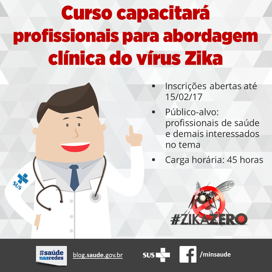 Curso brasileiro sobre Zika