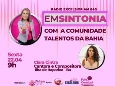 Em Sintonia com a comunidade - Talentos da Bahia
