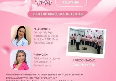 Workshop gratuito -  Câncer de mama